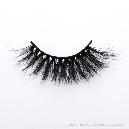 Celie OEM/ODM Good Shape 3D Mink Eyelashes 15-18mm 25mm Private Label 3D Mink Eyelashes